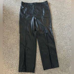 Zara leather pants